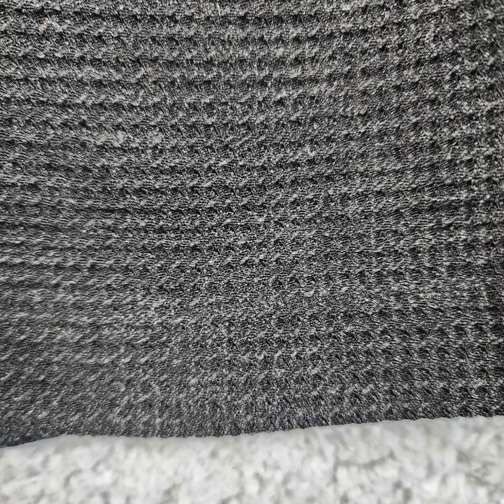Eileen Fisher Skirt M Black Midi Lagenlook Pencil Waffle Wool Rayon Dress Casual - Picture 2 of 13